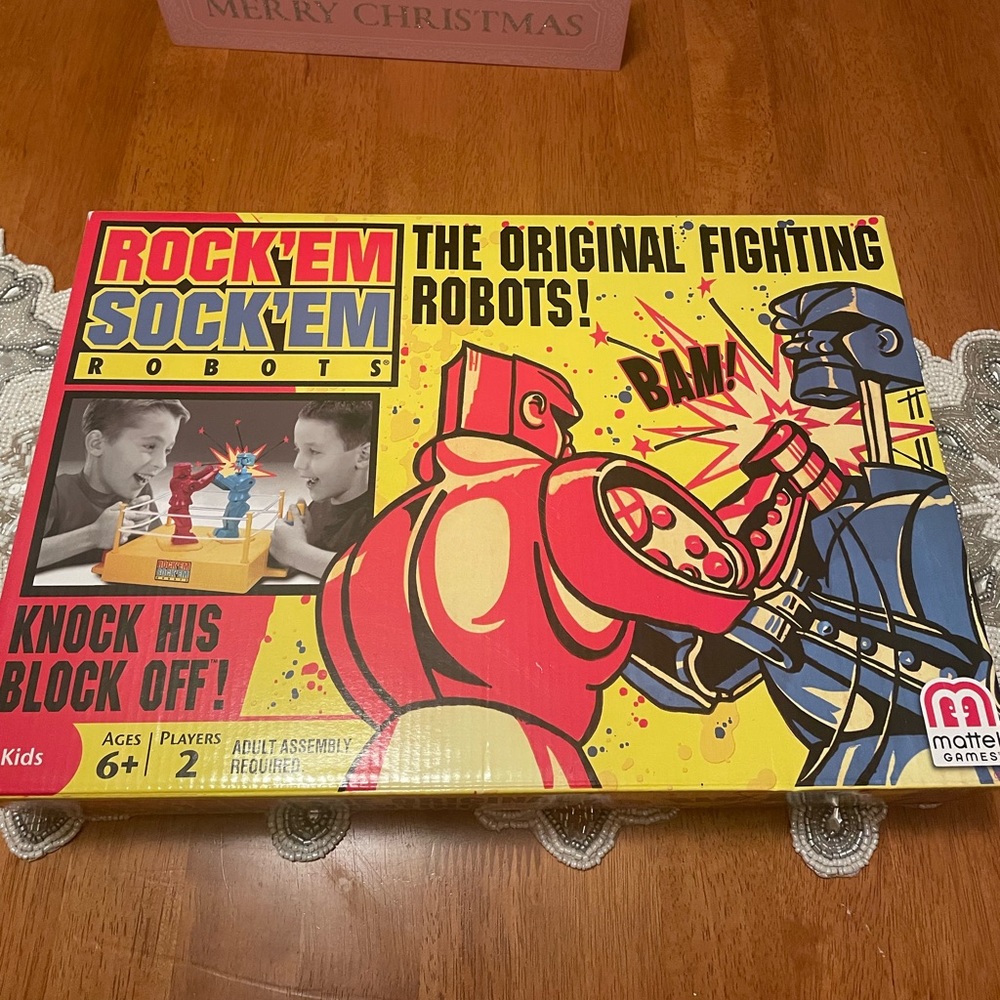 Mattel Rock ‘Em Sock ‘Em Robots